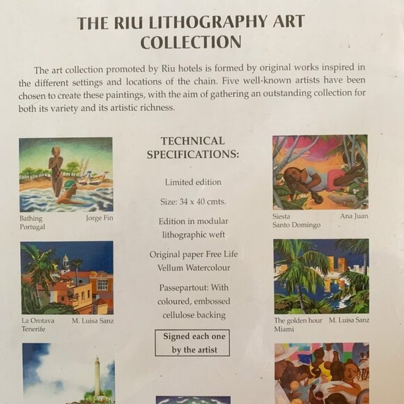 Javier de Juan signed lithography art - Picture 9 of 10